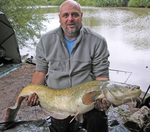 39lb 2oz Barry Bloomfield. NEW RECORD Adams Pool