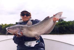 Diana Crook channel catfish, Manitoba, Canada